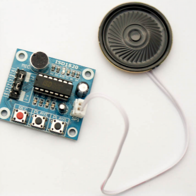 Mạch Ghi Âm Và Phát Âm Thanh ISD1820 (20s)